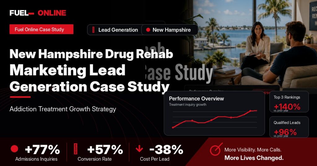 New Hampshire Drug Rehab Lead Generation Case Study case study visual