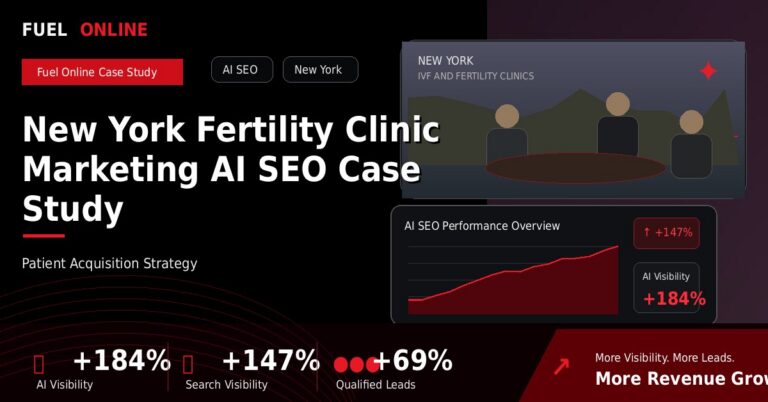 New York Fertility Clinic AI SEO Case Study