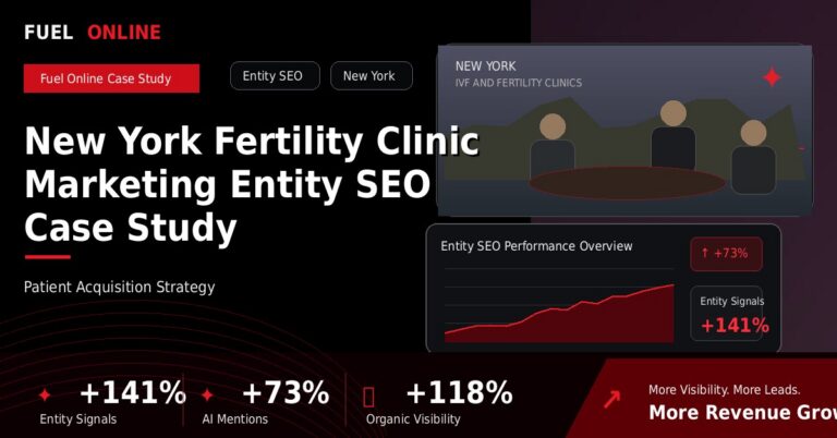 Ophthalmology SEO Agency 1 New York Fertility Clinic Marketing Entity SEO Case Study
