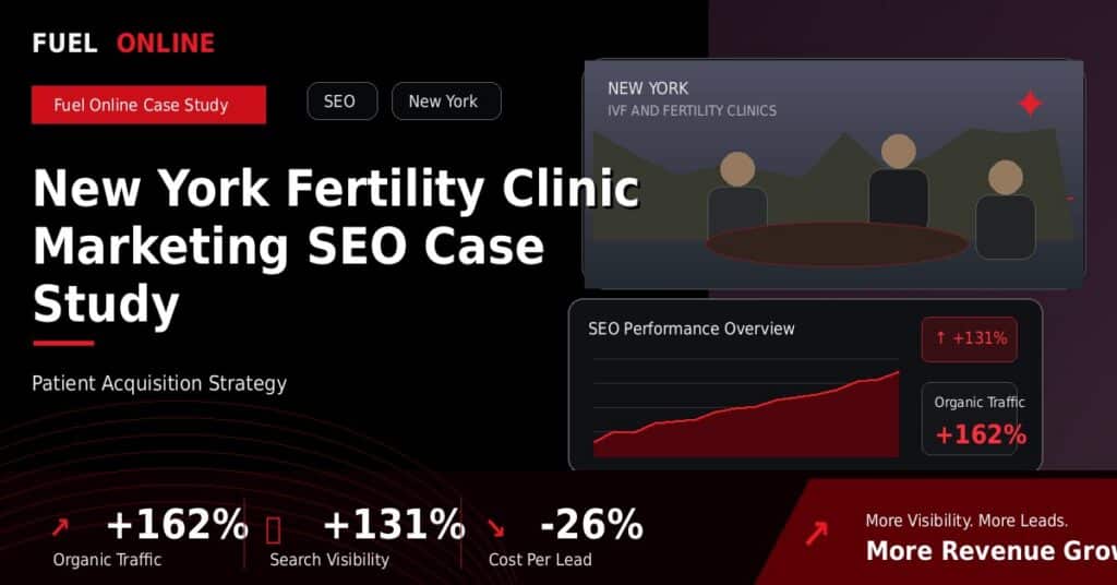 New York Fertility Clinic SEO Case Study case study visual