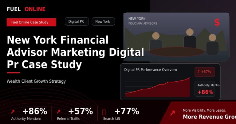 Financial Advisor AI SEO Agency 2 New York Financial Advisor Marketing Digital PR Case Study