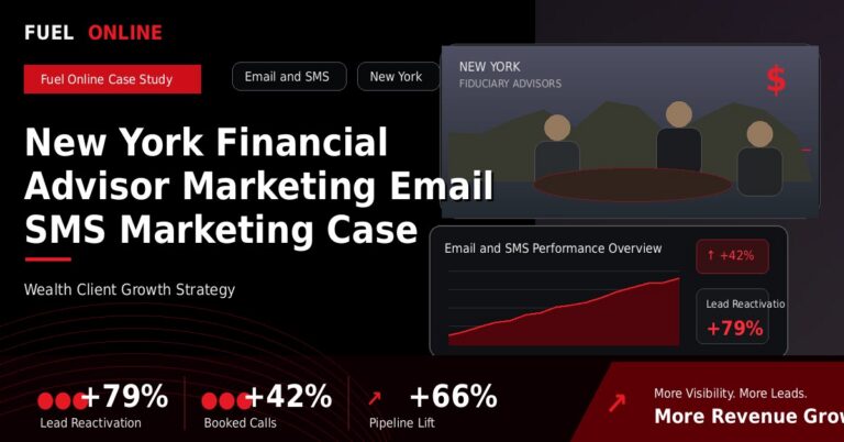 New York Financial Advisor Marketing Email SMS Marketing Case Study