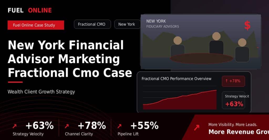 New York Financial Advisor Marketing Fractional CMO Case Study case study visual