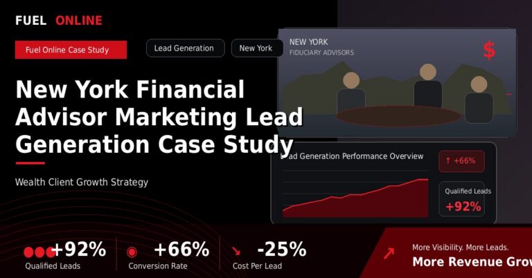 New York Financial Advisor Lead Generation Case Study