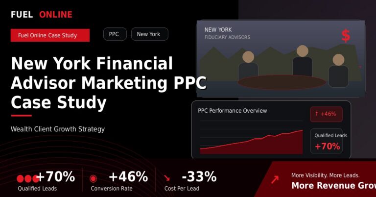 Accounting and Tax PPC Agency 1 New York Financial Advisor PPC Case Study