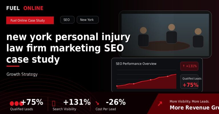 Personal Injury Law Lead Generation Agency 1 New York Law Firm SEO Case Study