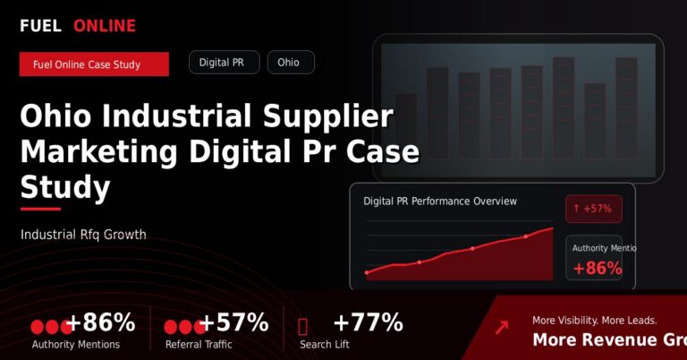 Industrial Marketing Agency 1 Ohio Industrial Supplier Marketing Digital PR Case Study