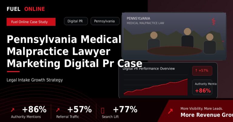 Family Law Digital Marketing Agency 3 Pennsylvania Medical Malpractice Lawyer Marketing Digital PR Case Study