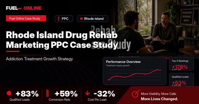 Rhode Island Drug Rehab PPC Case Study