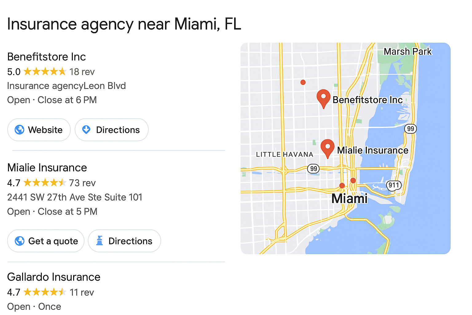 seo services for insurance companies