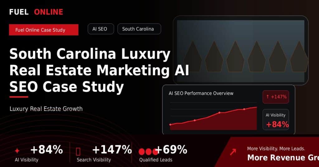 South Carolina Luxury Real Estate AI SEO Case Study case study visual