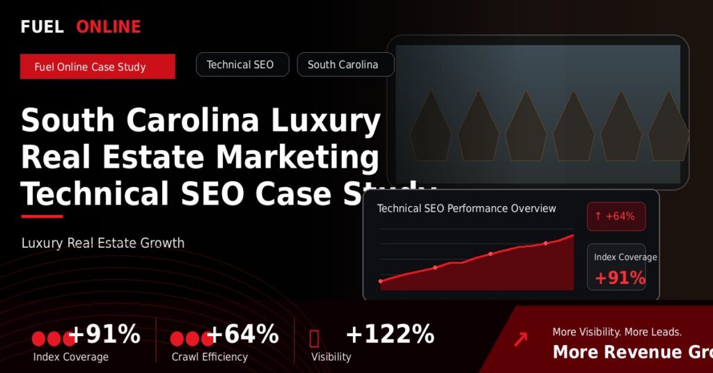 South Carolina Luxury Real Estate Technical SEO Case Study case study visual
