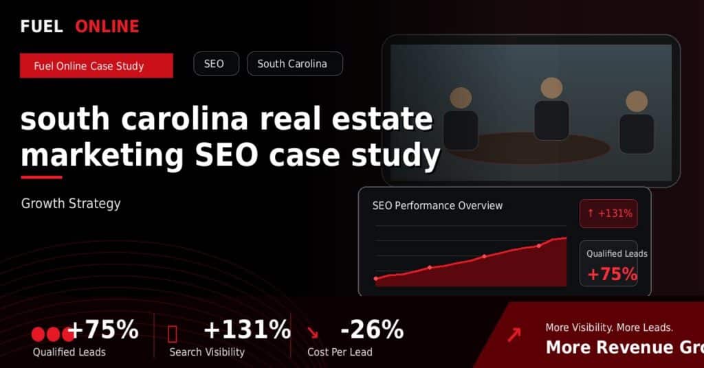 South Carolina Real Estate SEO Case Study case study visual