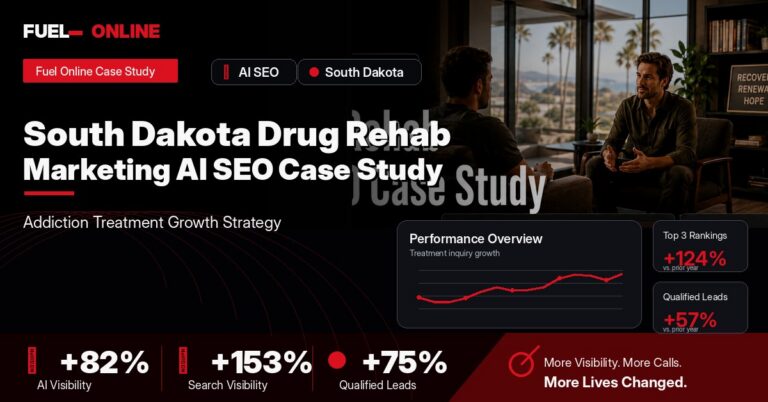 South Dakota Drug Rehab AI SEO Case Study