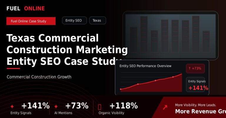 Texas Commercial Construction Marketing Entity SEO Case Study