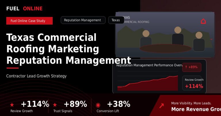 Foundation Repair Digital Marketing Agency 3 Texas Commercial Roofing Marketing Reputation Management Case Study