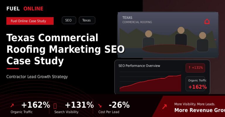 Water Damage Restoration SEO Agency 3 Texas Commercial Roofing SEO Case Study