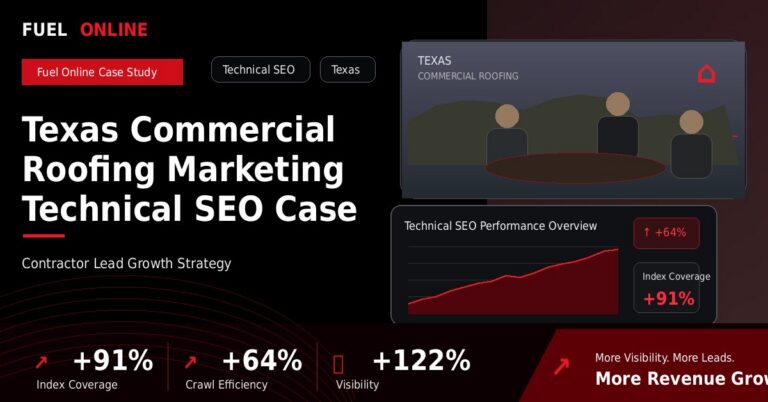 Auto Repair SEO Agency 2 Texas Commercial Roofing Technical SEO Case Study
