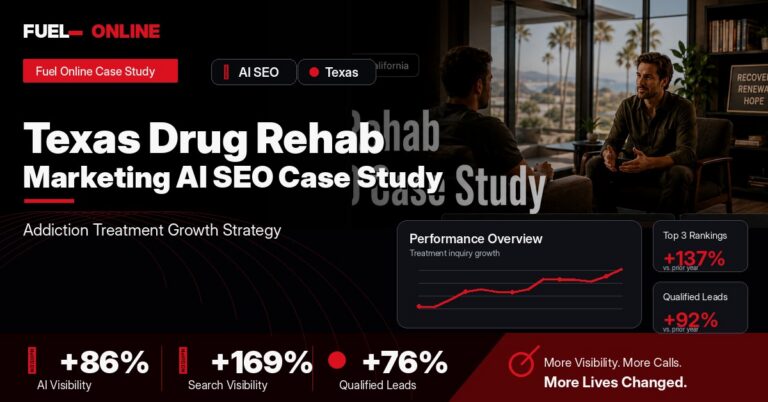 Texas Drug Rehab AI SEO Case Study