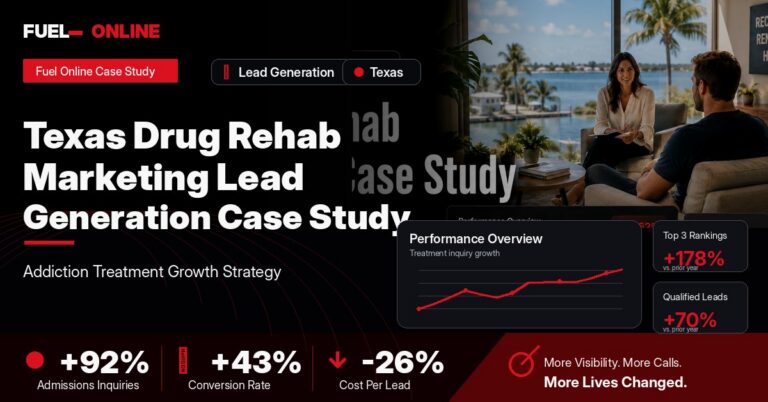 Texas Drug Rehab Lead Generation Case Study