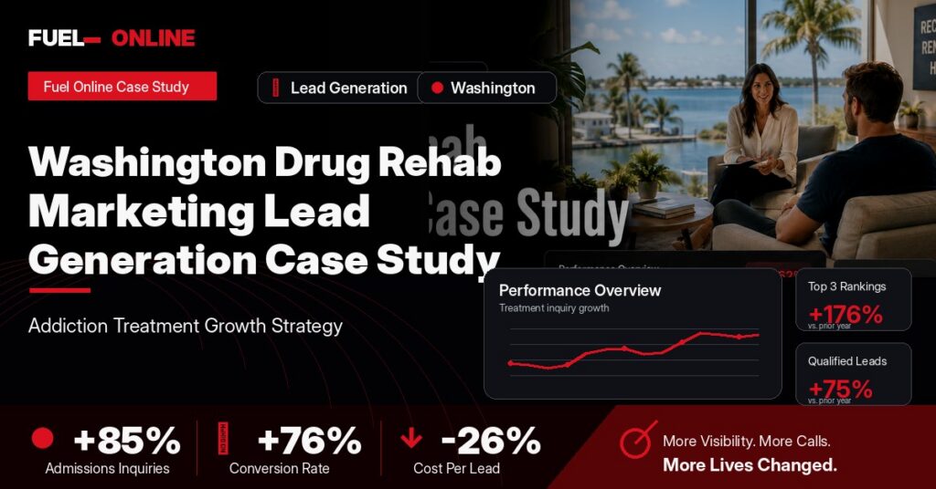 Washington Drug Rehab Lead Generation Case Study case study visual