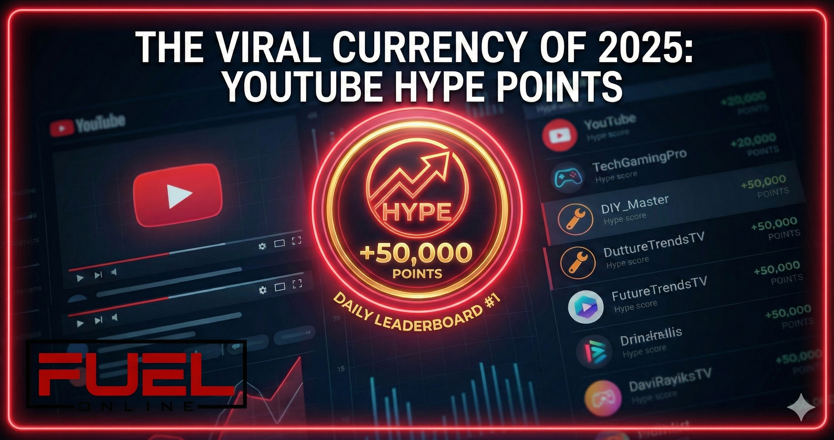what are youtube hype points